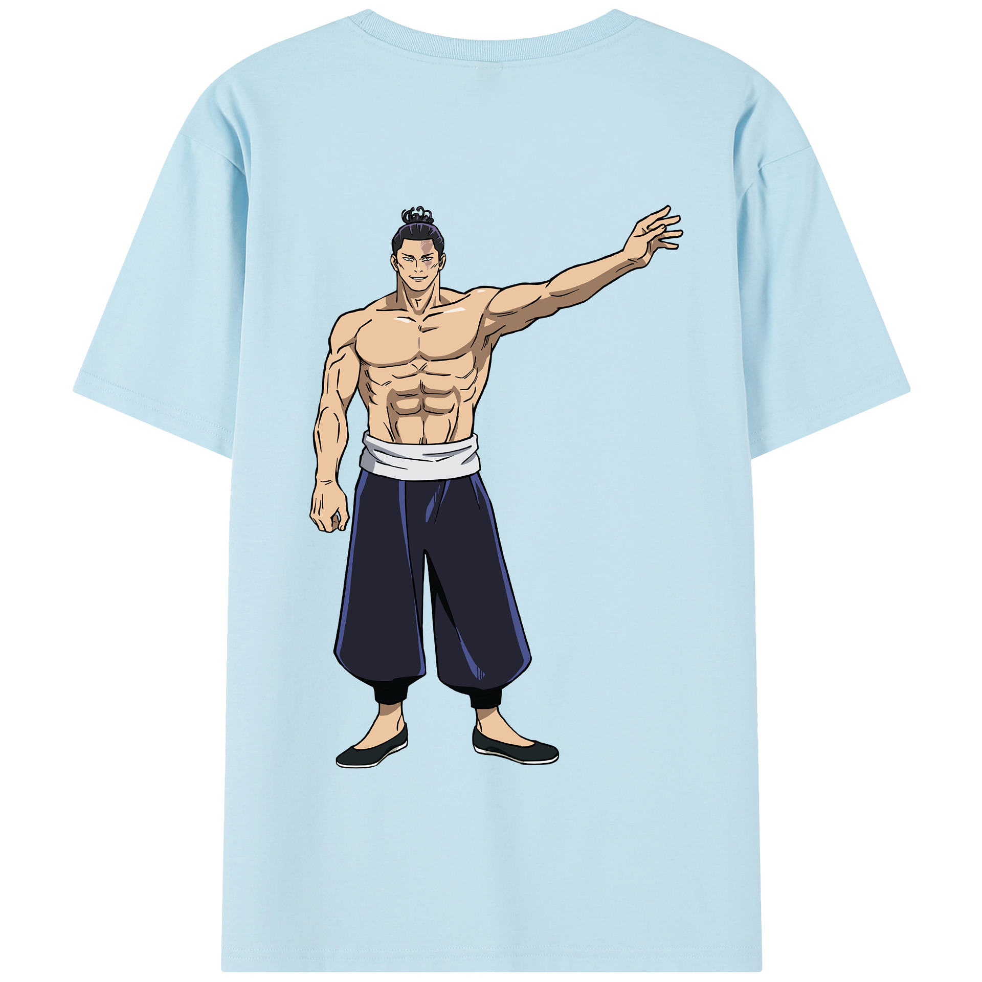（画像用） 呪術廻戦 Jujutsu Kaisen 綿100％半袖Tシャツ（背面プリント）